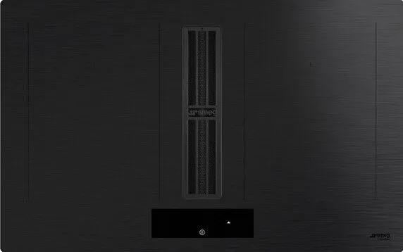 Индукционная варочная панель с вытяжкой Smeg HOBD382MB2