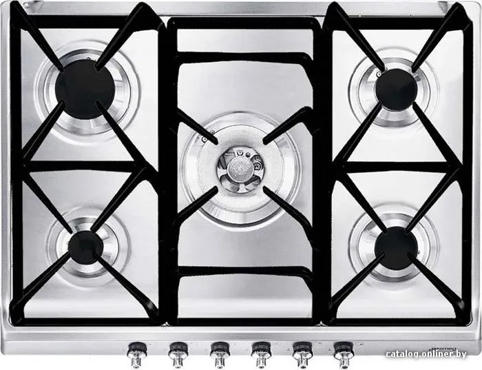 Газовая варочная панель Smeg SE70SGH-5
