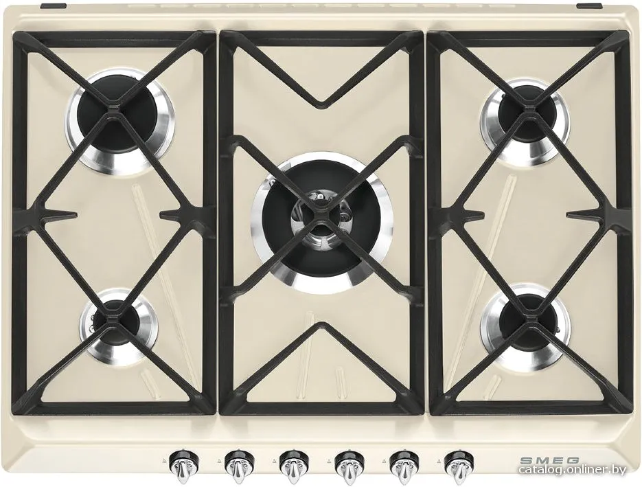Газовая варочная панель Smeg SR975PGH
